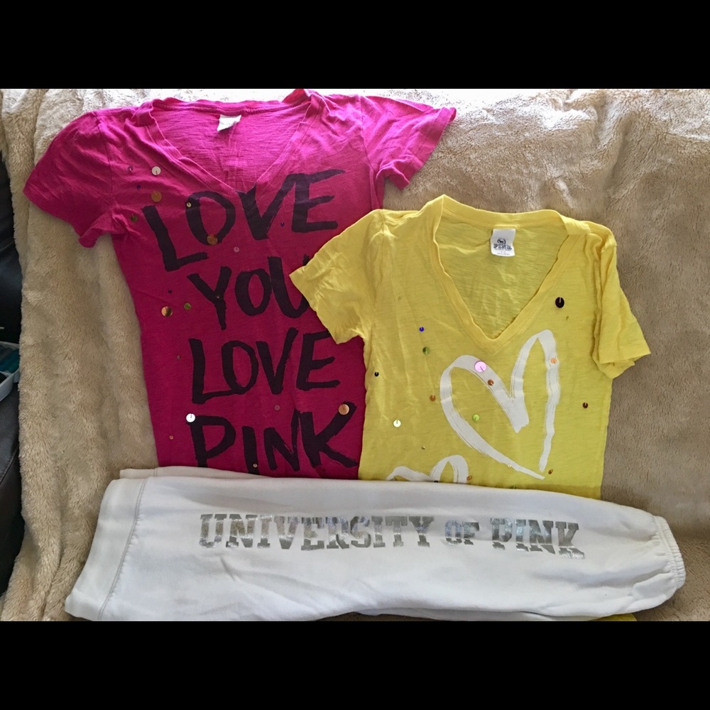 PINK by Victoria's Secret Lot Sizes S & XS